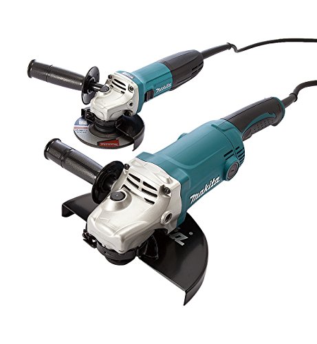 Makita DK0056Z1/1 Grinder Twinpack-GA9050 230mm + GA4530R 115mm, 720 W, 110 V, Blue/Black, Large Makita DK0056Z1/1 Grinder Twinpack-GA9050 230mm + GA4530R 115mm, 720 W, 110 V, Blue/Black, Large