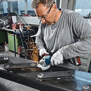 Bosch Professional 06019G3E02 GWS Brushless Angle Grinder, 18 V